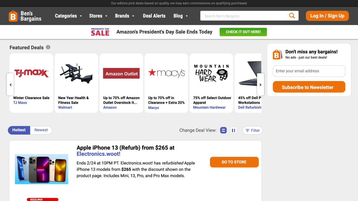 Bens Bargains